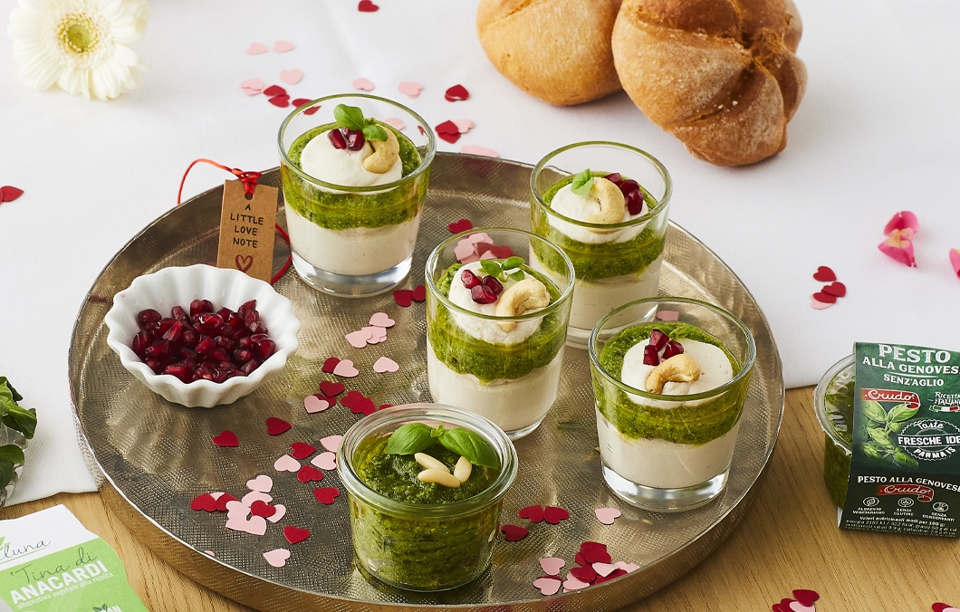 AperiTiamo Coppie Vincenti: un aperitivo vegetariano per due